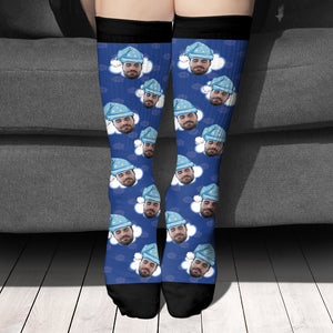 I'm Resting My Eyes - Personalized Father's Day Father Socks
