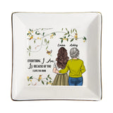 Everything I Am - Personalized Mother's Day Mother Jewelry Dish