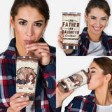 Like Father Like Daughter - Personalized Father's Day Father Tumbler
