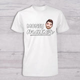 Money Maker Money Spender - Personalized Father T-shirt And Baby Onesie