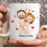 I Love You - Personalized Couple Mug