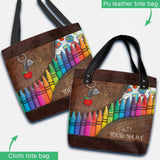 Teach Love Inspire - Teacher Personalized Tote Bag