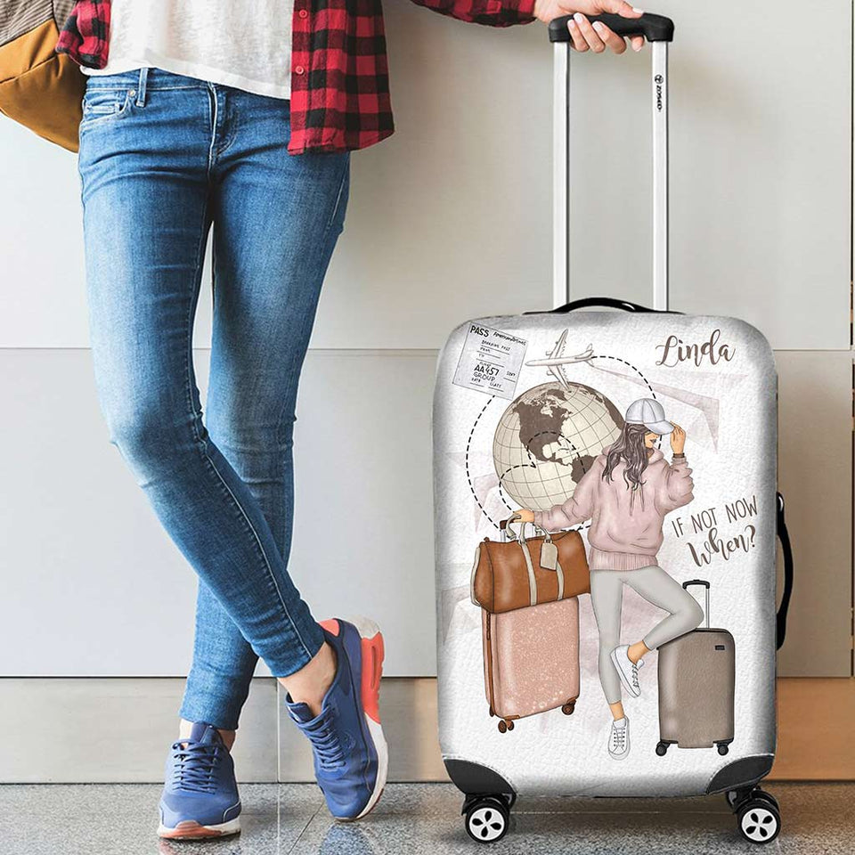 If Not Now When Travelling Luggage Cover