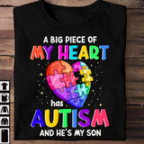 T-shirt et sweat-shirt « Maman d’enfant autiste » pour la sensibilisation à l’autisme 0523