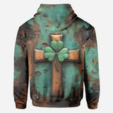 Vintage Irish Cross - Personalized Saint Patrick's Day All Over Shirt