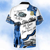 All Gave Some Some Gave All - Police Officer Personalized Hawaiian Shirt