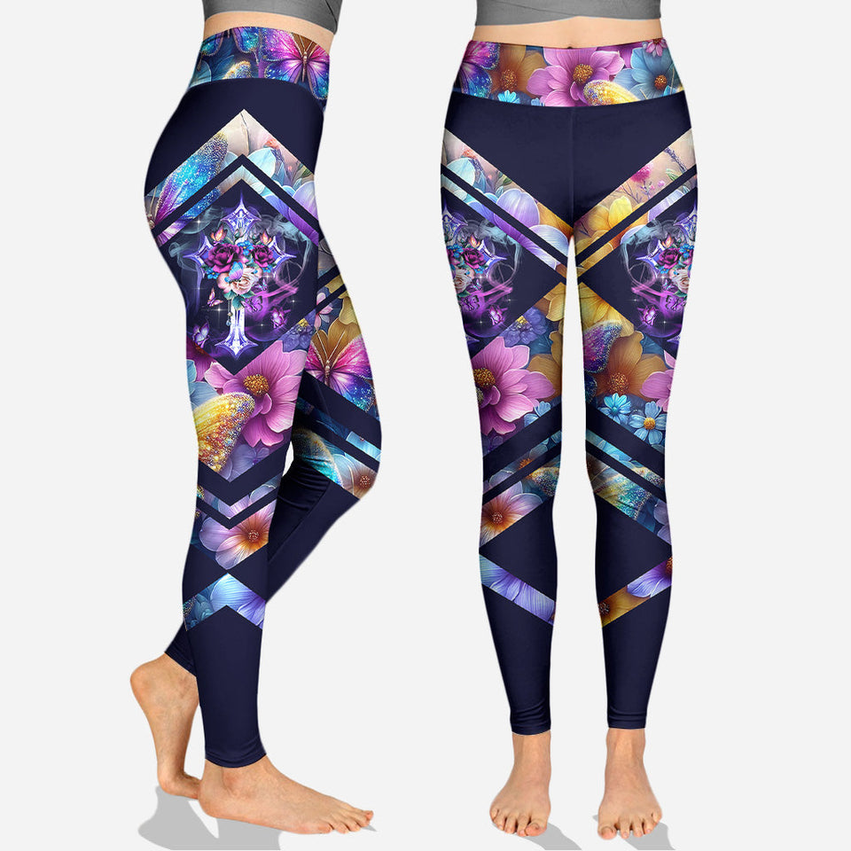 My Lord and Savior - Personalized Christian Hoodie and Leggings