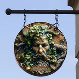 My Garden - Personalized Gardening Round Metal Sign