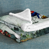 This Is My S'more Eating Bonfire Cuddling Blanket - Personalized Camping Blanket