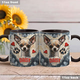 Love Chihuahua - Personalized Chihuahua Accent Mug