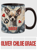 Love Chihuahua - Personalized Chihuahua Accent Mug