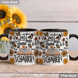 Just One More Chapter - Personalized Book Accent Mug