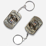 Angel Wings - Personalized Memorial Keychain