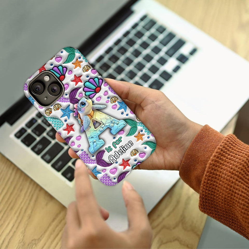 Cute Turtles - Personalized Turtle Full Print Phone Case