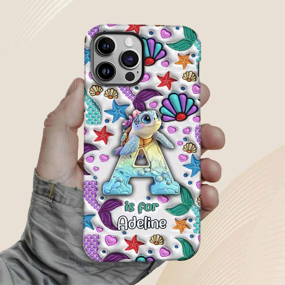 Cute Turtles - Personalized Turtle Full Print Phone Case