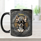 Adorable Chihuahua - Personalized Chihuahua Accent Mug