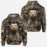 Strong Pitbull - Personalized Dog All Over Shirt