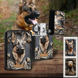 Strong German Shepherd - Personalized Dog Lighter