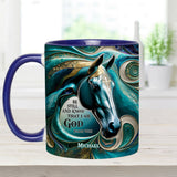 Mug chrétien personnalisé « Foi »
