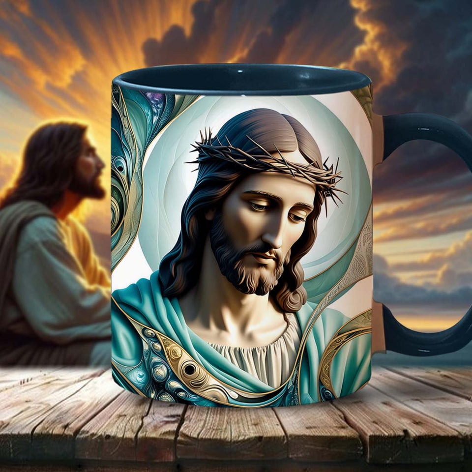Mon Dieu - Mug chrétien personnalisé