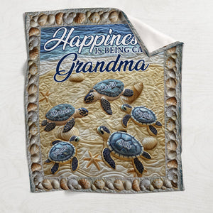 Blessed To Be Called Grandma - Personalized Grandma Blanket