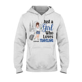 Just A Girl Who Loves Cruising - Personalized Cruising T-shirt & Hoodie