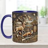 Silent Night - Personalized Hunting Accent Mug