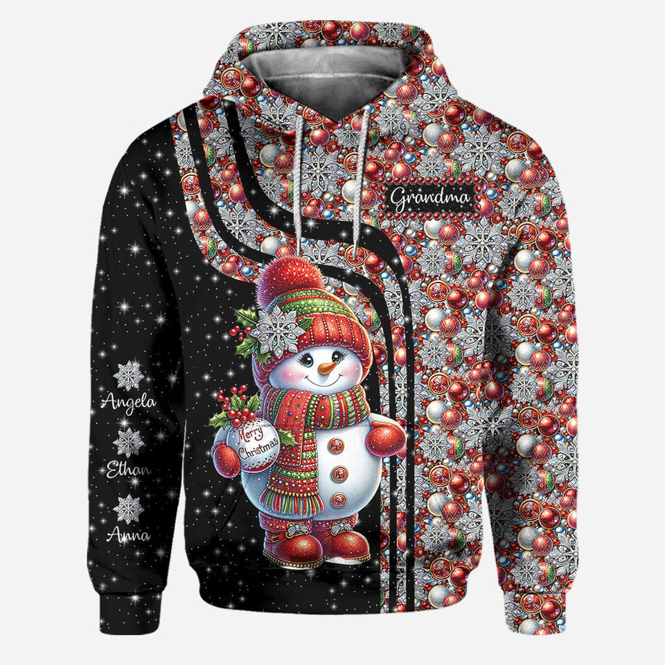 Love Being Called Grandma - Personalized Grandma Hoodie and Leggings