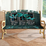 My Heart Still Looks For You - Personalized Memorial Wooden Bench