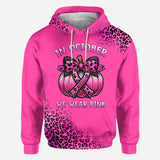 In October We Wear Pink - Breast Cancer Awareness All Over Shirt