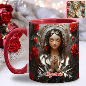 Mug chrétien personnalisé « La grâce divine de la pêche »