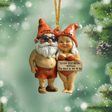 Grow Old With Him/ Her - Personalized Gardening Ornament