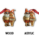 Grow Old With Him/ Her - Personalized Gardening Ornament
