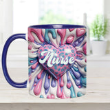 I Love My Job - Personalized Colleague Accent Mug