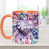 I Love My Job - Personalized Colleague Accent Mug