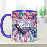 I Love My Job - Personalized Colleague Accent Mug