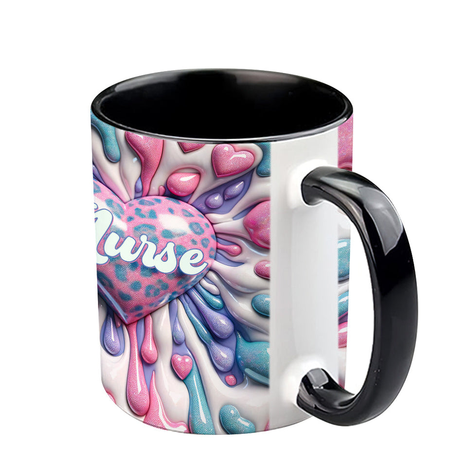 I Love My Job - Personalized Colleague Accent Mug