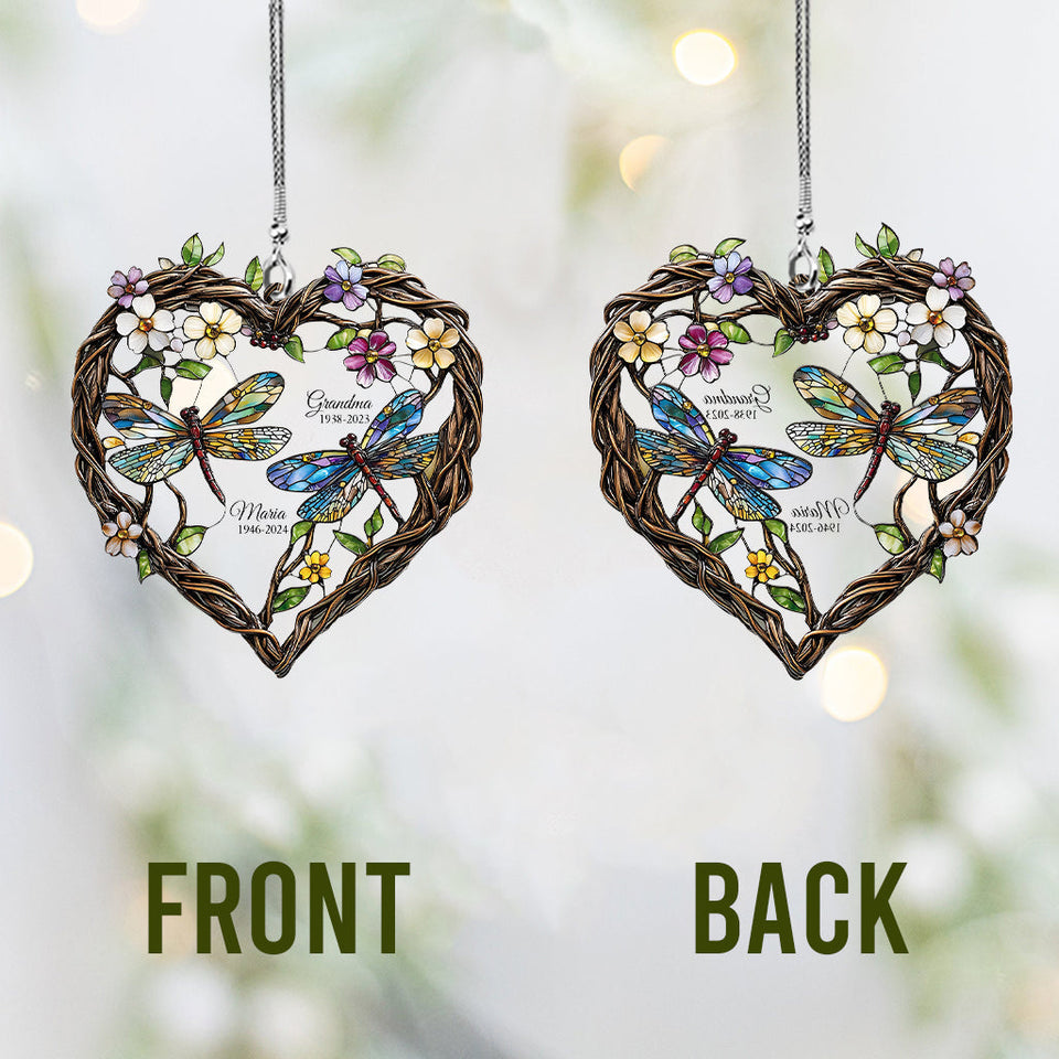 Always With You - Personalized Memorial Car Ornament