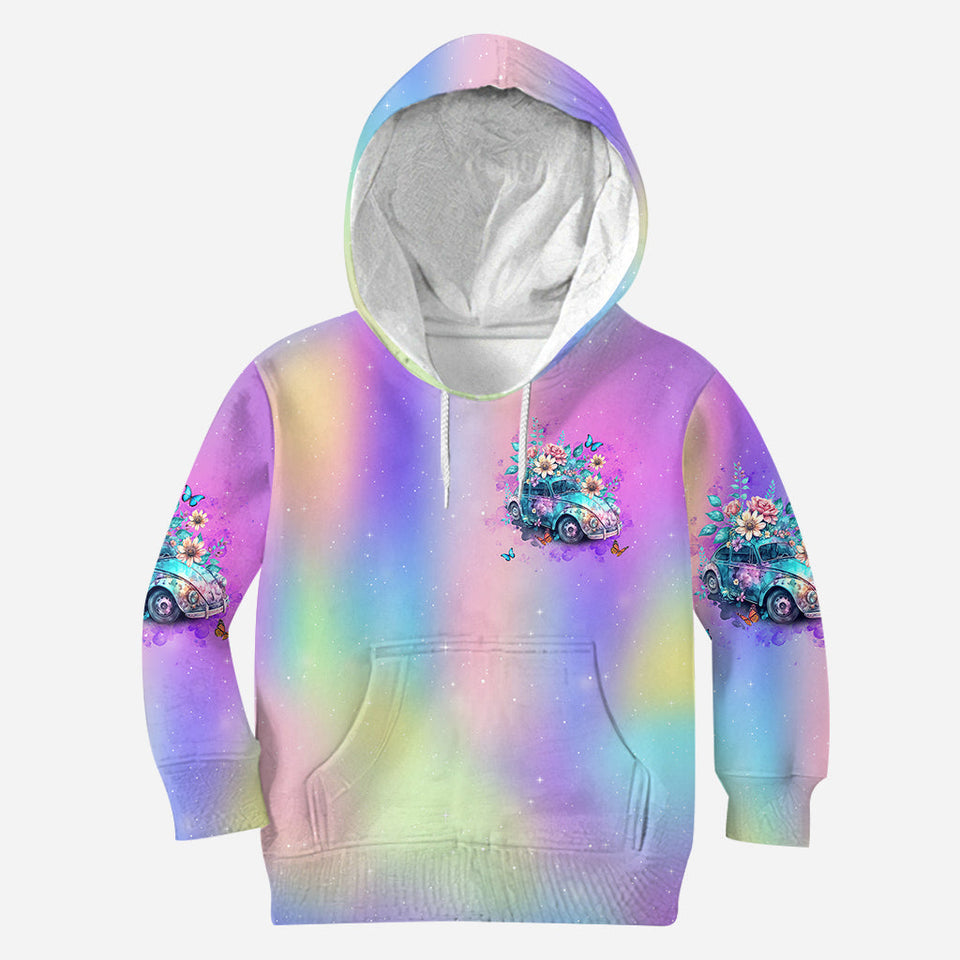 Running Against The Wind - Personalized Hippie Hoodie and Leggings