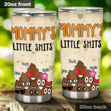 Dad's Little Cuties - Gift for dad, grandma, grandpa, mom, uncle, aunt - Personalized Tumbler