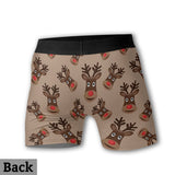 Deez Nuts Belong To Her - Personalized Couple Men’s Boxer Briefs