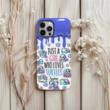 Just A Girl Who Loves Turtles - Personalized Turtle Full Print Phone Case