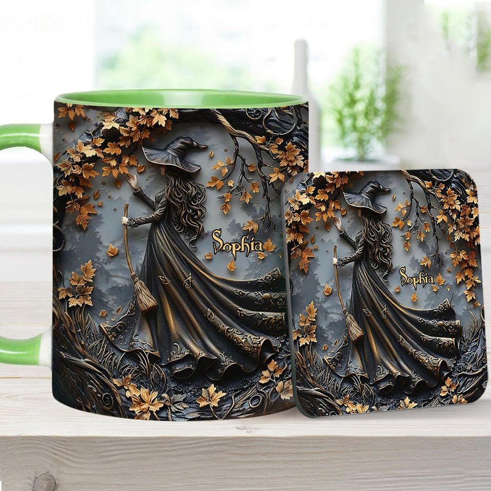 Beautiful Witch - Personalized Witch Accent Mug