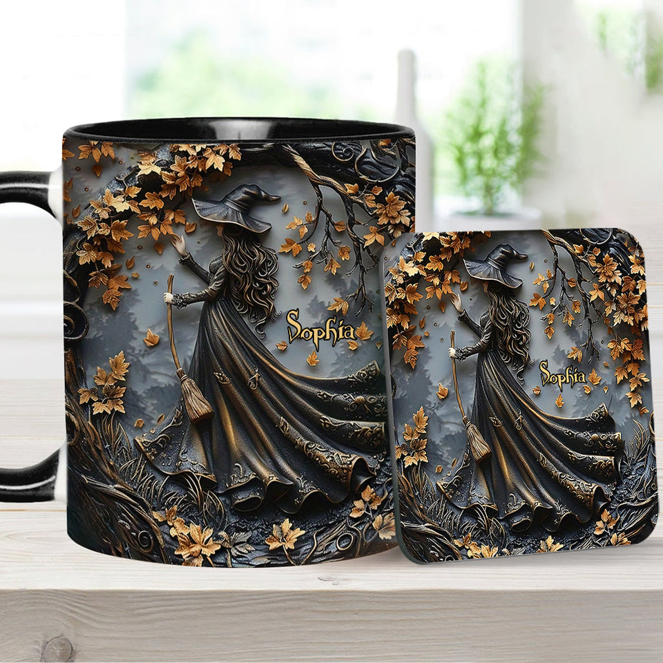 Beautiful Witch - Personalized Witch Accent Mug