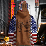 Make Jesus First Again - Personalized Christian All Over Print Hoodie & Classic Cap