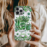 Just A Girl Who Loves Gardening - Personalized Gardening Full Print Phone Case