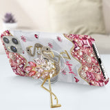 Just A Girl Who Loves Flamingos - Personalized Flamingo Full Print Phone Case