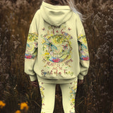 Spirit Of A Fairy Dragonfly - Personalized Hippie Hoodie and Leggings