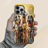 Just A Girl Who Loves Dogs - Personalized Dog Full Print Phone Case