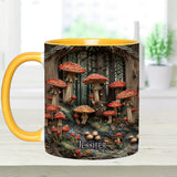 Into The Forest - Personalized Camping Accent Mug